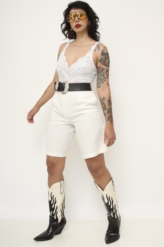 Shorts 100% linho vintage - loja online