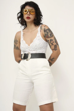 Imagem do Shorts 100% linho vintage