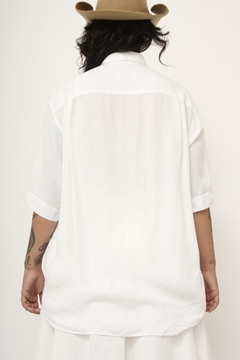 Camisa branca Rami com viscose vintage - comprar online