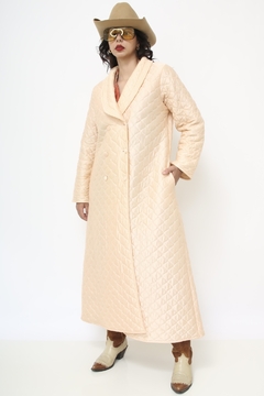 Robe matelasse rosa vintage - loja online