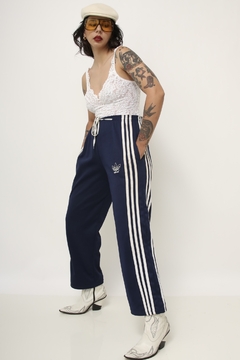 Calça ADIDAS vintage listras dupla - comprar online