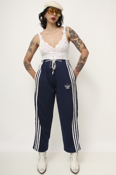 Calça ADIDAS vintage listras dupla - Capichó Brechó