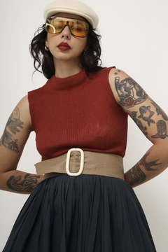 Tricot golinha telha vintage na internet