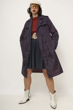 Capa de chuva roxa vintage - comprar online
