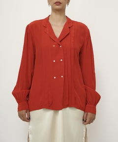 Camisa vintage classica vermelha