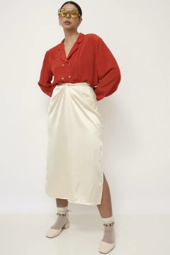 Camisa vintage classica vermelha