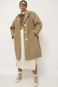 Casaco lã cintage classico