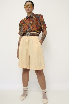 Imagem do Camisa estampa laranja telha vintage
