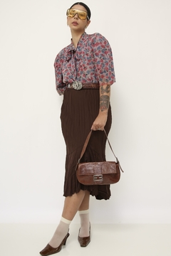Bolsa couro marrom italiana - comprar online