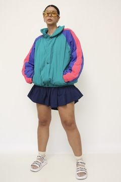 Imagem do Jaqueta bomber bicolor 80´s