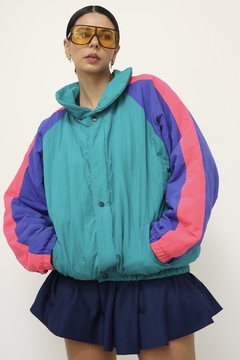 Imagem do Jaqueta bomber bicolor 80´s