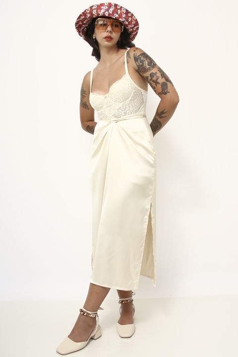 Body renda chic estrutura