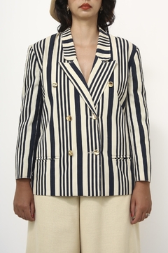 Blazer listras vintage forrado - comprar online