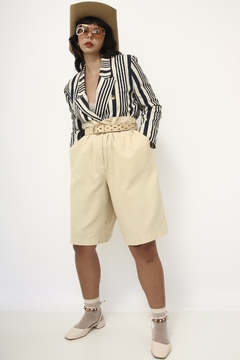 Blazer listras vintage forrado na internet