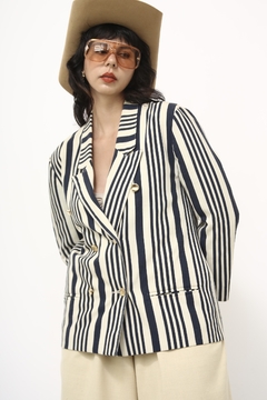Blazer listras vintage forrado