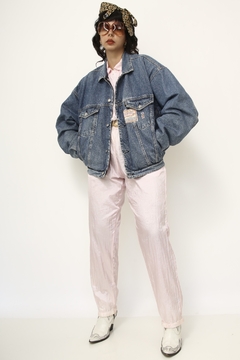 Jaqueta jeans EUROPE STAROUP dupla face na internet