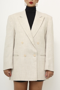 Blazer Poliester e linho classico vintage na internet