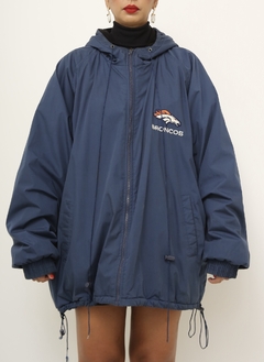 Jaqueta Broncos azul forrada - Capichó Brechó