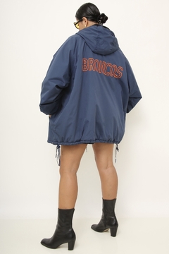 Jaqueta Broncos azul forrada - comprar online