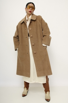 Maxi casaco camelo - loja online