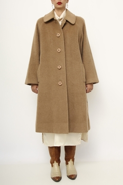 Maxi casaco camelo - loja online