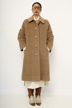 Maxi casaco camelo - loja online