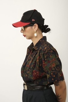 Bone preto com vermelho vintage - comprar online