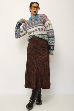 Tricot vintage LÃ color - Capichó Brechó