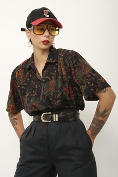 Bone preto com vermelho vintage - comprar online