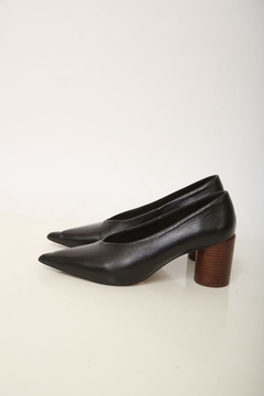 sapato ZARA preto 38 - Capichó Brechó