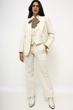 Imagem do Conjunto tres peças Blazer + Colete + Calça 36