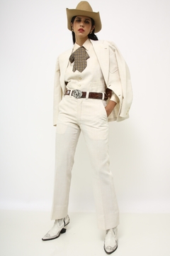 Conjunto tres peças Blazer + Colete + Calça 36