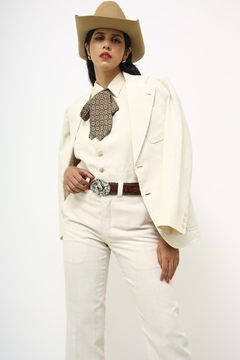 Conjunto tres peças Blazer + Colete + Calça 36 - comprar online