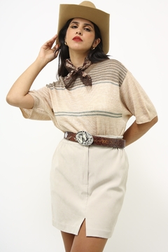 Tricot listras vintage - comprar online