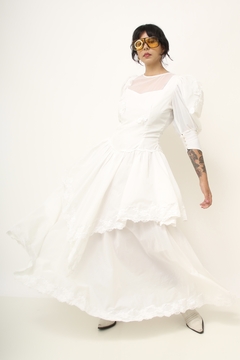 Vestido noiva vintage camadas november rain