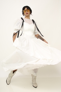 Imagem do Vestido noiva vintage camadas november rain