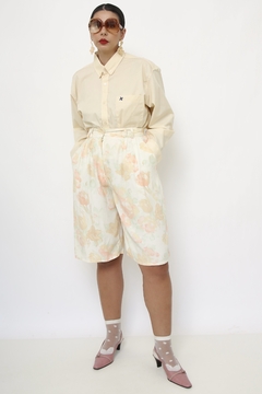 Bermuda flores candy midi vintage