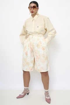 Bermuda flores candy midi vintage - comprar online