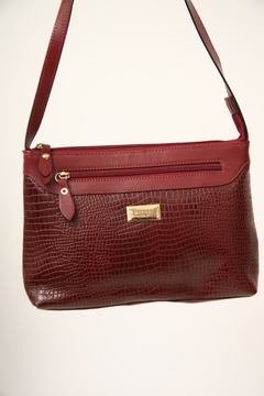Imagem do Bolsa bordo couro MAIART 1994
