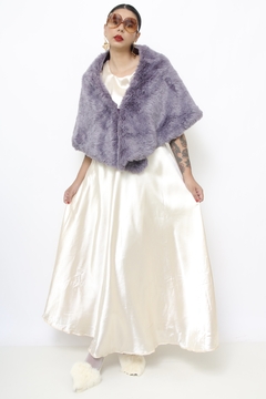Estoula roxainha pelucia vintage - loja online