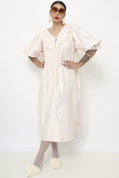 Camisola manga bufante rosa renda - loja online