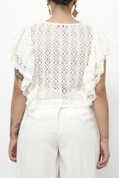 Cropeed renda flor zara - loja online
