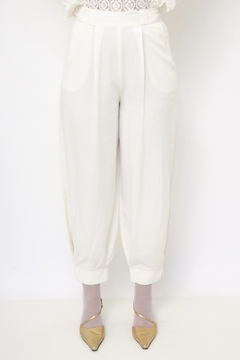 Calça off white Zara linho - loja online