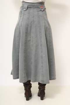 Saia jeans vintage gode - Capichó Brechó
