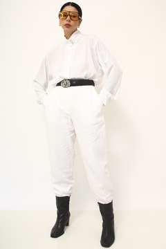 Camisa viscose gola alta manga longa chic - loja online