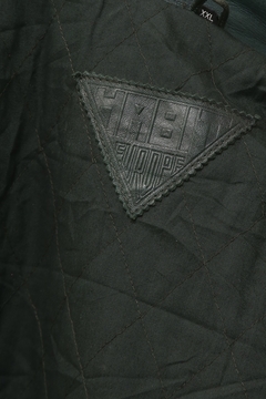 Parka verde musgo cinto couro SANTIAGO na internet