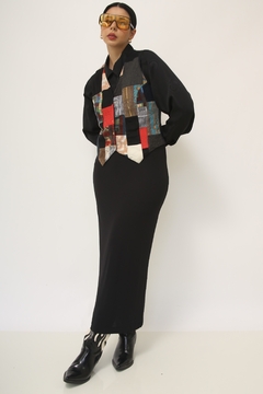 Colete recorte color vintage - loja online