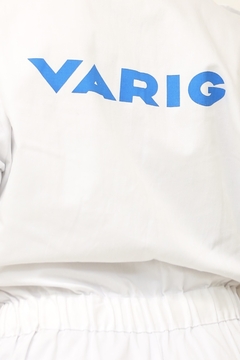 Macacão VARIG algodão vintage C.G.C COLECIONADOR - Capichó Brechó