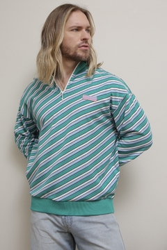 BLUSA LACOSTE listras L!VE - Capichó Brechó