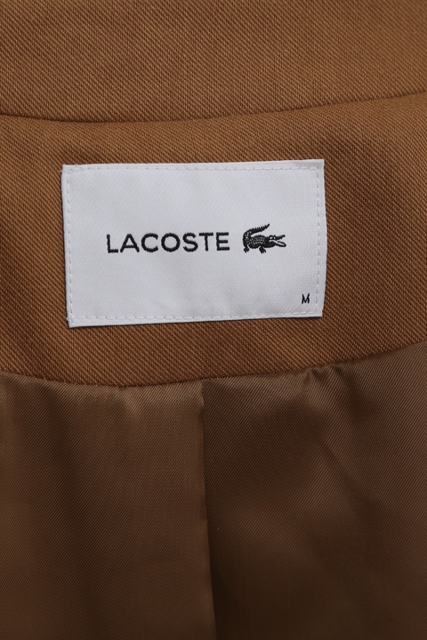 Casaco LACOSTE marrom classico